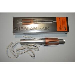 SHEGLAM HAIR It-Curl One-Touch Instant Curler 1.25"/32MM Fast & Easy Curl NIB